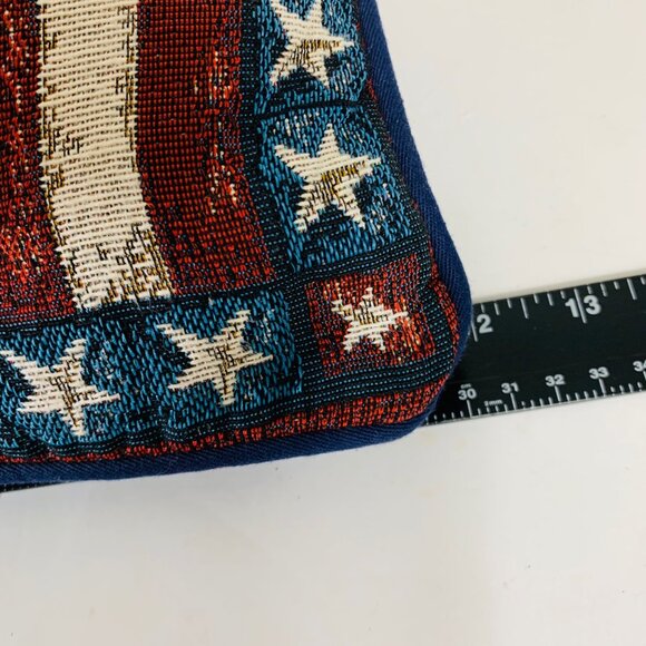 Lafrance Americana Flag Decorative Throw Pillow Old Glory Stars Stripes USA - Picture 10 of 14